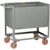Little Giant® Raised Platform Truck with Drop-Gate RPDS-2448-6PY, Solid Sides, 24 x 48