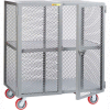 Little Giant® Mobile Storage Locker SC-2448-6PPY 1 Center Shelf 24x48 Polyurethane Whls