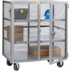 Little Giant® Mobile Storage Locker SC2-2448-6PH 2 Center Shelves 24x48 Phenolic Wheels
