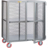 Little Giant® Mobile Storage Locker SCA-3048-6PPY, Adjustable Shelf, 30 x 48, Poly Whls