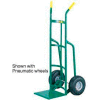 Little Giant® Reinforced Nose Hand Truck T-220-10 - Dual Handle - 10 x 2.75 Rubber Tire