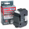 TZ Extra-Strength Adhesive Tapes-Laminated, Black on White, 1-1/2w