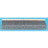 18" Flagged Polypropylene Floor Brush Head, Gray - BWK20418 - Pkg Qty 12