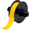 Brady® B30 Indoor-Outdoor Industrial Vinyl Labels, 1-1-8"W X 100'L, Yellow, B30C-1125-595-YL