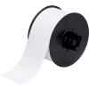 Brady® B30 Indoor-Outdoor Industrial Vinyl Labels, 2-1-4"W X 100'L, White, B30C-2250-595-WT
