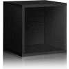 Way Basics Stackable Large Storage Cube, Black