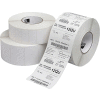 Zebra 10000301 Z Perform Paper Labels 4"W x 6"L, Perforated 3" Core, 8"OD, Case of 4