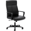 HON® Executive Chair - Leather - High Back - Black