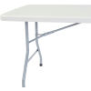 NPS Plastic Folding Table - 72" x 30" - Speckled Gray
																			