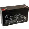 AJC® Lithonia ELB0612 6V 12Ah Emergency Light Battery