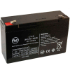 AJC® Datasafe NPX-50T NPX50T .25 6V 12Ah UPS Battery