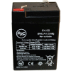 AJC® Lithonia ELB0604 6V 4.5Ah Alarm Battery