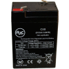 AJC® Ademco 624 6V 5Ah Alarm Battery