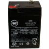 AJC® Ademco 465654 6V 5Ah Alarm Battery