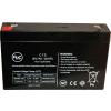 AJC®  Lithonia ELB0607 Sealed Lead Acid - AGM - VRLA Battery