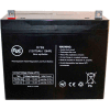 AJC® Permobil 12v 73.6a M24SLDGPERM 12V 75Ah Wheelchair Battery