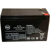 AJC®  Panasonic LCR12V65 12V 7Ah Sealed Lead Acid Battery