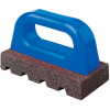 6"L X3"WX 1"H Fluted Rub Bricks, Plastic Handle, 20 Grit