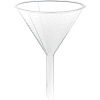 Bel-Art F14650-0000 PMP 1532ml Urbanti High-Speed Filter Funnels, 2/PK