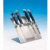 Bel-Art Pipettor Stand 189620006, Stainless Steel, 5 Places, 9"L x 5-3/4"W x 7-3/4"H, 1/PK