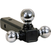Buyers Products Tri-Ball Hitch-Tubular Shank w/ Chrome Balls - 1802207