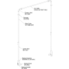 Buyers Aluminum Upper Tarp Arm - 3011869