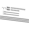 Buyers Universal Aluminum Tarp Arm Kit, 5-Spring - 3016667