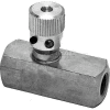 Hydrastar Flow Control Valve, F400s, 1/4" Steel Flow Control Valve, Npt - Min Qty 2