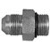 Buyers Straight Thread O-Ring Connector, H5315x6x4, 3/8" Tube O.D., 1/4" Port Size - Min Qty 43