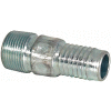 Buyers Combination Nipple, Hcn050, 1/2", .50 Npt Male Thread, .50" Hose Id, 3.438"L - Min Qty 18