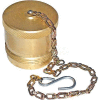 Buyers Wing Type Quick Detach Hydraulic Coupler, Qddp162, 1" Npt Coupler, Dust Cap W/Chain-Min Qty 4
