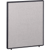 BBF ProPanel Light Gray/Slate 36"W x 42-3/4"H