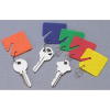 Sandusky Buddy 0011 - 15 Blank Plastic Key Tags - Assorted Colors. - Pkg Qty 12