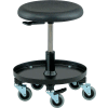 Bevco Scooter Stool with Tool Tray - Polyurethane - Black