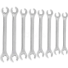 Blackhawk FN-8PTNB 8 Piece Fractional & Metric Flare Nut Wrench Set, 6 Point