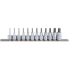 Blackhawk HW-9412S 13 Piece 3/8" Drive Hex Bit Socket Set, Fractional
