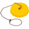 Bradley® S53-063 "Service Only" Eye/Face Wash Dust Cover Cap, Yellow