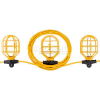 Bayco® SL-7408 Indoor/Outdoor Plastic String Light, 100' Cord, 10 Sockets, 14/2 GA, Yellow