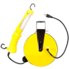 Bayco® Angle Fluorescent Work Light W/Tool Tap SL-821, 40'L Cord, 16/3 GA, YW, 4-PK - Pkg Qty 4