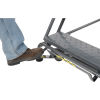 Foot Pedal Lockstep Lowers Casters for Mobility of Industrial Steel Rolling Ladder