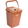 Busch Systems Battery Bin, 2-1/4 Gallon Brown - 102144