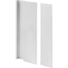 Prime-Line C 1062 Door Cover Plate And Pull, Aluminum