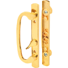 Prime-Line C 1283 Sliding Door Handle Set, Brass
