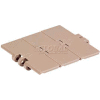 HabaCHAIN, 820, Slat Top Chain, Straight, SD, LF Acetal, 10'L, 6"W