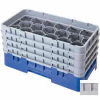 Cambro 17HS1114151 - Camrack Glass Rack 17 Compartments 11-3/4" Max. Height Soft Gray NSF - Pkg Qty 2