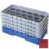 Cambro 17HS318416 - Camrack Glass Rack 17 Compartments 3-5/8" Max. Height Cranberry NSF - Pkg Qty 5