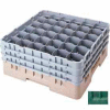 Cambro 36S638119 - Camrack Glass Rack 36 Compartments 6-7/8" Max. Height Sherwood Green NSF - Pkg Qty 3