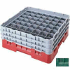 Cambro 49S434119 - Camrack Glass Rack 49 Compartments 5-1/4" Max. Height, Sherwood Green, - Pkg Qty 4