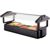 Cambro 6FBRTT110 - Table Top Model Food Bar 33x71, Black