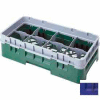 Cambro 8HS434186 - Camrack Glass Rack 8 Compartments 5-1/4" Max. Height Navy Blue NSF - Pkg Qty 4